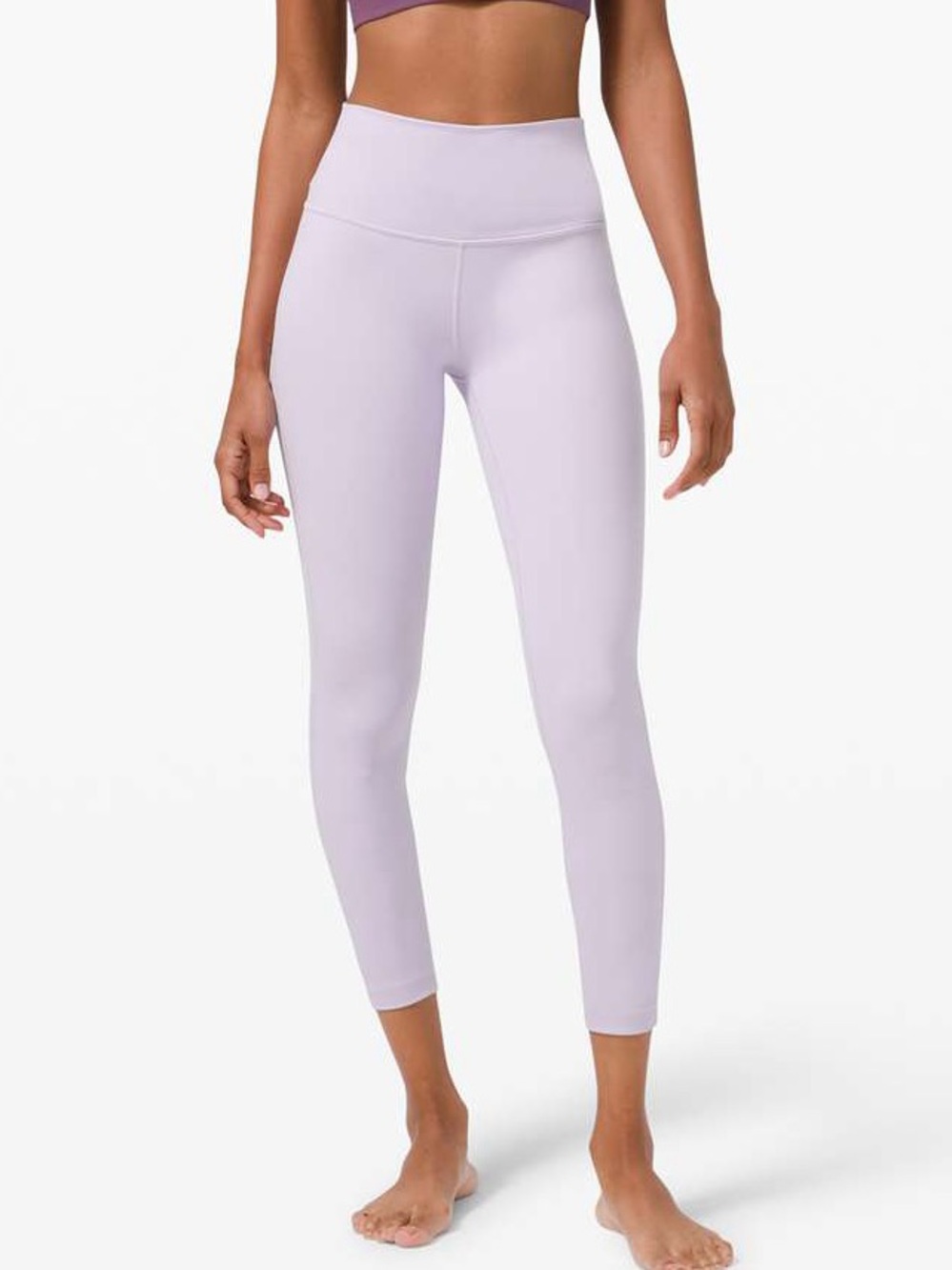 Lululemon Wunder Under High-Rise Tight 25" Luxtreme Lavender Dew